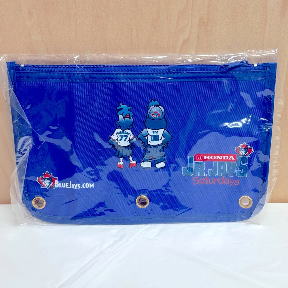 Blue Jays Jr. Jays Pencil Case Binder Pouch - Picture 2 of 7